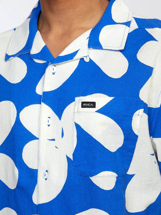 Bailey Elder Short-sleeved Cotton Shirt Floral Multicolour