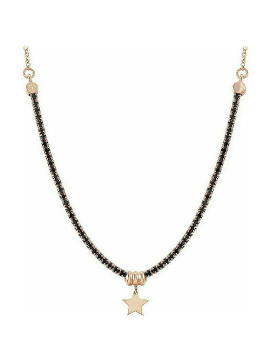 Nomination Chic & Charm Necklace with design Star from Gold Plated Silver