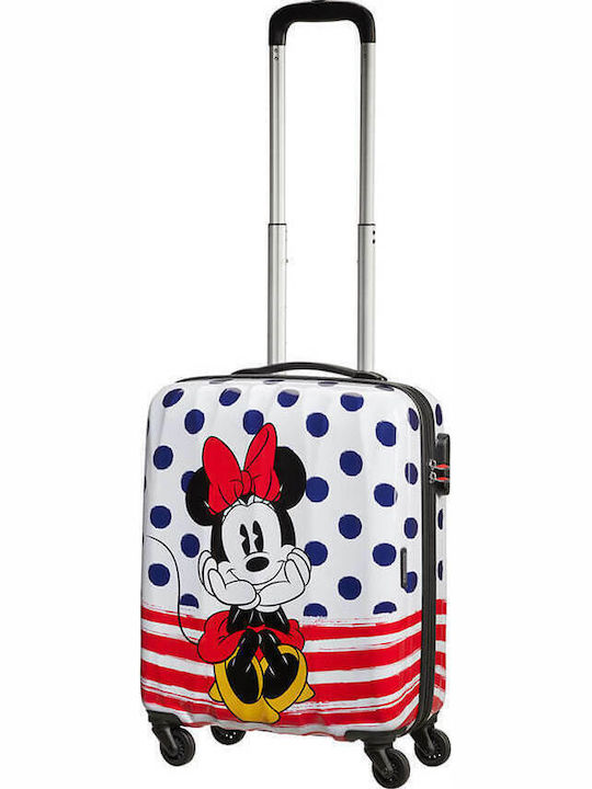 American Tourister Legends Spinner 55/20 Minnie Mouse Valiză De Călătorie Pentru Copii De Cabină Dură Multicoloră Cu 4 Roți Înălțime 55 Cm