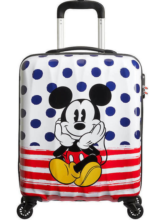 American Tourister Legends Spinner 55/20 Mickey Mouse Valiză De Călătorie Pentru Copii De Cabină Dură Multicoloră Cu 4 Roți Înălțime 55 Cm