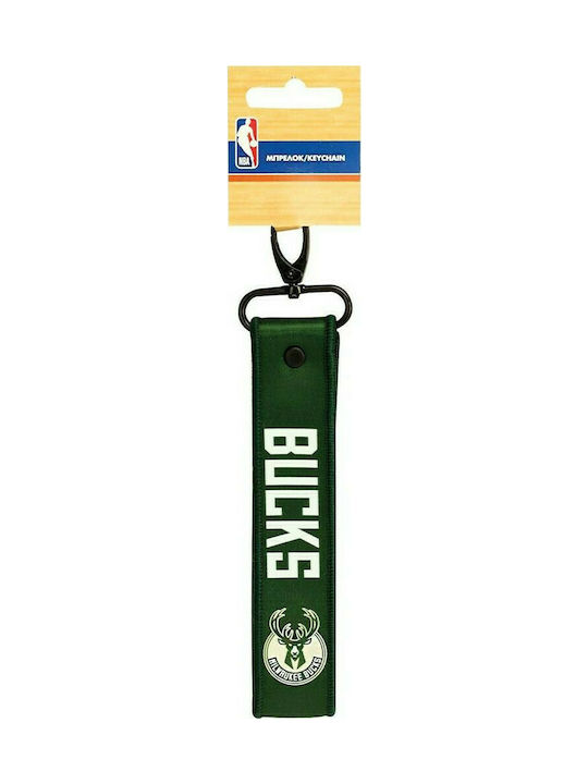 Gim Keychain Milwaukee Bucks 558-50515 Metallic Team Green