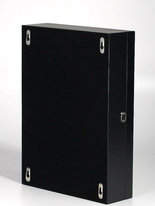 Rothenschild Wooden Case with transparent lid for 20 watches in Black color RS-1100-20BL