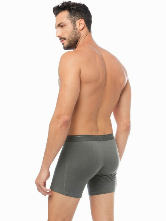 Minerva 90-22078 Men's Boxer Gray