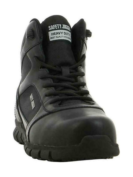 Safety Jogger Dragon Αδιάβροχο Μποτάκι Ασφαλείας Μαύρο S3 με Πιστοποίηση ESD ,SRC