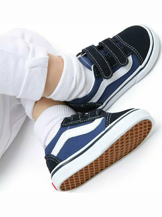 Old Skool OLD SKOOL V Kids Sneakers with Scratch Blue