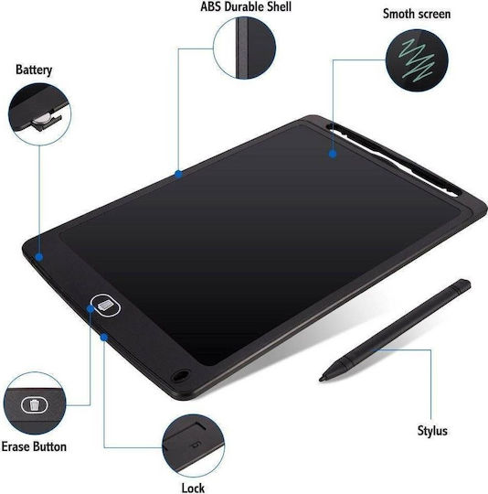 LCD Tableta de scris 10" Negru