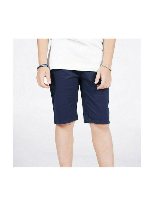 Levi's Детски Шорт/Бермуди Платнен Lvb Straight Xx Chino Short Тъмносиня