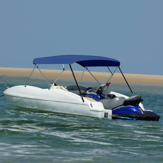 vidaXL L243xH137cm Blau Farbe