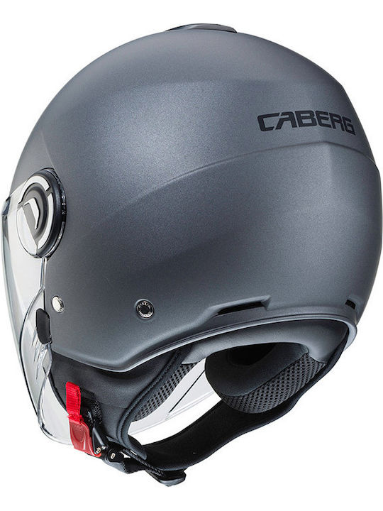 Caberg Riviera V4 91 Matt Gun metal Κράνος Μηχανής Jet