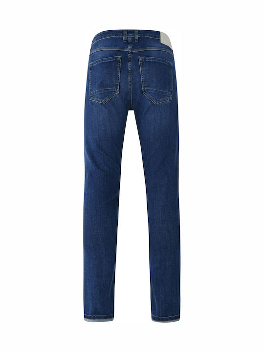 Zack M Pantaloni Jeans pentru Bărbați Elastic Albastru