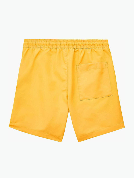 Calvin Klein Swimsuit Bermuda Kids Swimwear Swim Shorts Yellow
