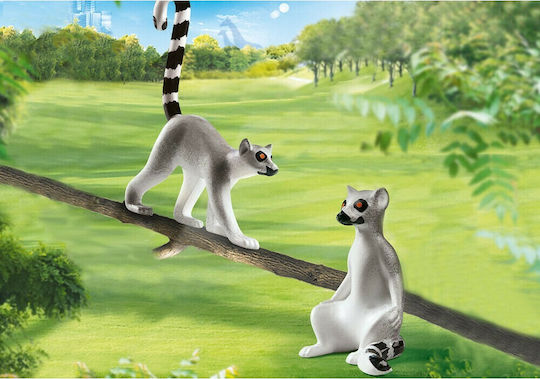 Playmobil Семейно забавление Ring-tailed Lemurs за 4+ години години