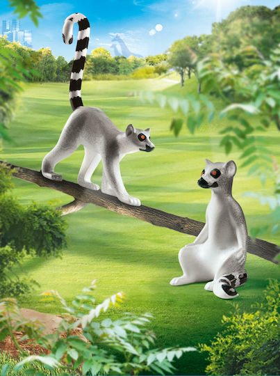 Playmobil Семейно забавление Ring-tailed Lemurs за 4+ години години