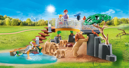 Playmobil Family Fun Enclosure with Lions for 4+ years old