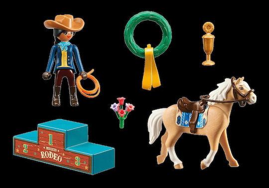 Playmobil Spirit Pru la Rodeo pentru 4-12 ani