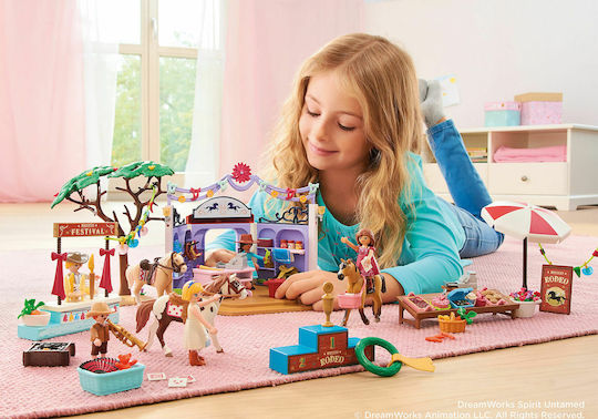 Playmobil Spirit Miradero Festival for 4-12 years old