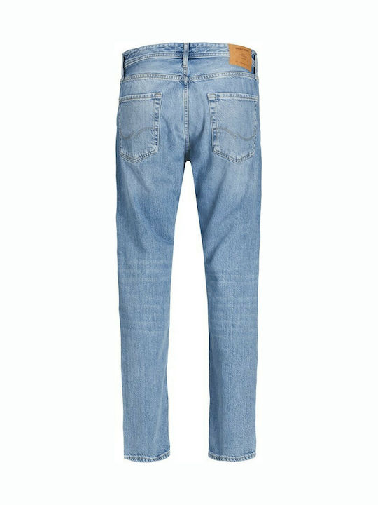 Men's Jeans Pants with Relaxed Fit Light Blue