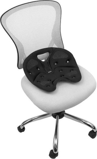 Backjoy Sitsmart Traction Orthopädisches Kissen Sitz 39.5x33cm in Schwarz Farbe BJRLF006