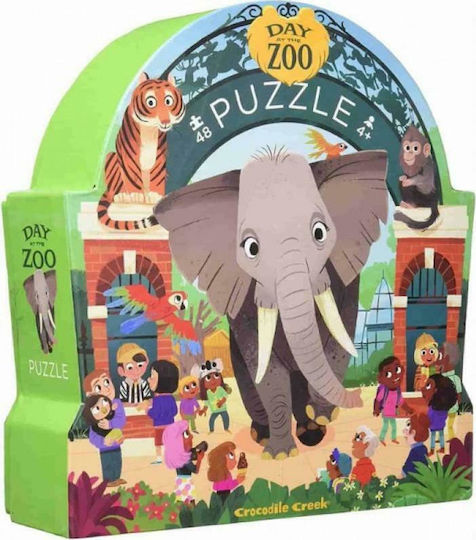 Kids Puzzle Zoo for 4++ Years 48pcs Crocodile Creek