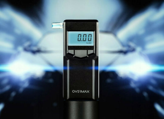 Overmax Ψηφιακό Αλκοτέστ Ψηφιακός Μετρητής Αλκοόλ