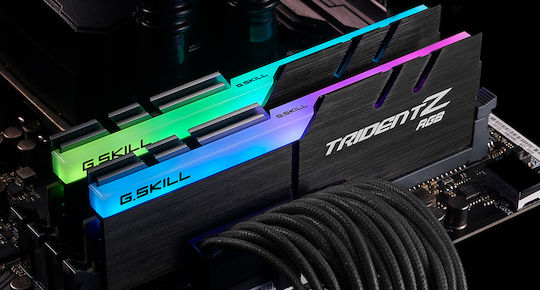 G.Skill Trident Z RGB 32GB DDR4 RAM cu 2 module (2x16GB) și Viteză