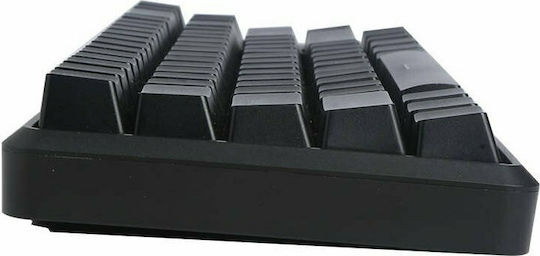 Delux KM32 Ασύρματο Gaming Πληκτρολόγιο 65% με Outemu Brown διακόπτες και RGB φωτισμό (Αγγλικό US)