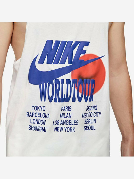 World Tour Sportliches T-Shirt Weiß
