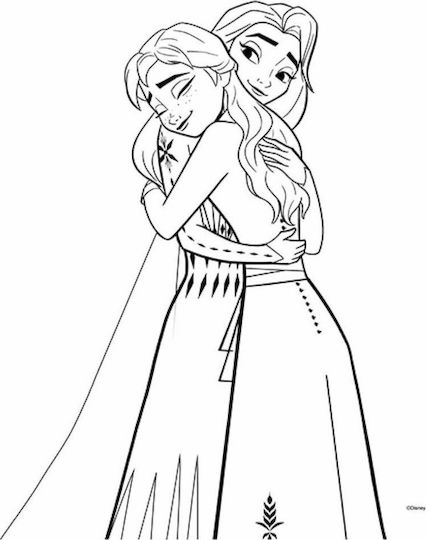 Colouring Book Art Set Frozen 2 000562647