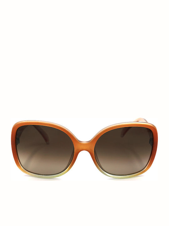 Emilio Pucci Ochelari de soare Maro cu Cadru & Maro Lentilă