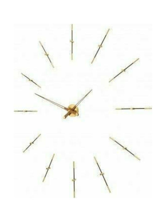 Nomon Mini Merlin G Wall Clock Metallic Gold