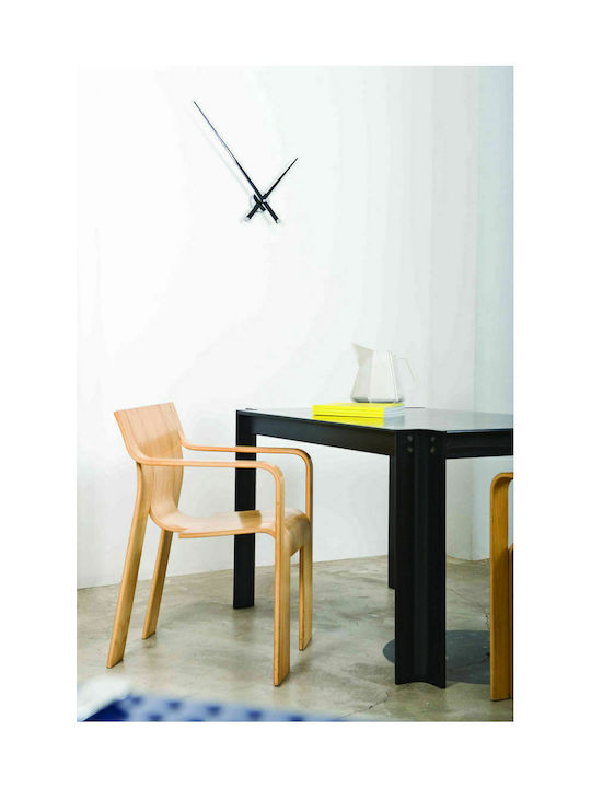 Nomon Axioma L Wall Clock Metallic Black