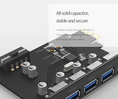 Orico Κάρτα PCIe σε 4 θύρες USB 3.0