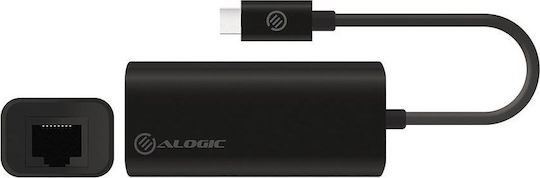 Alogic UCG31G2 USB-C Адаптер за Мрежа с Проводниково Свързване Gigabit Ethernet