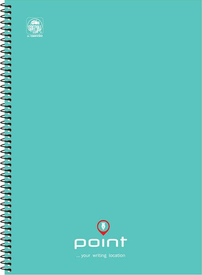 Typotrust Spiral Notebook Ruled A4 3 Subjects Point (Various Colours)