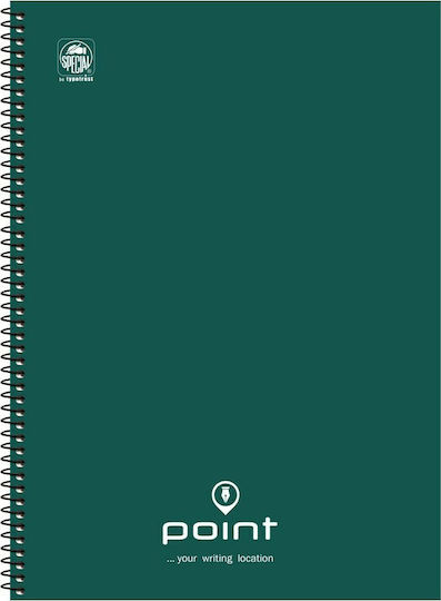 Typotrust Spiral Notebook Ruled A4 3 Subjects Point (Various Colours)
