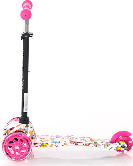 Lorelli Kids Scooter Mini 2021 3-Wheel for 3+ Years Pink