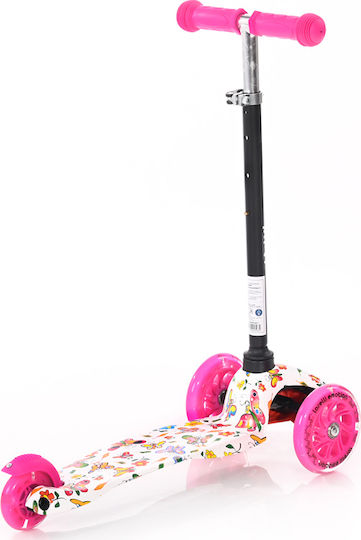 Lorelli Kids Scooter Mini 2021 3-Wheel for 3+ Years Pink