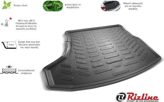 Rizline Πατάκι Πορτμπαγκάζ Τύπου Σκαφάκι για Land Rover Range Rover Sport 2013+ Μαύρο