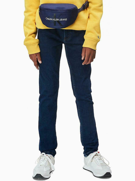 Calvin Klein Παιδικό Τζιν Παντελόνι Navy Μπλε