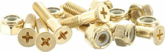 Pig Wheels Anodised Bolts Phillips Screws & Nuts Skateboard