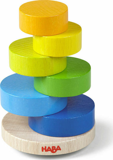 Haba Cuburi De Construit Stacking Game Turn Instabil Din Lemn Pentru 2+ Ani 10 Bucăți