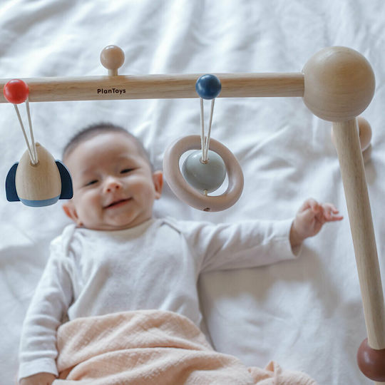 Plan Toys Wooden Activity Gym for Newborns