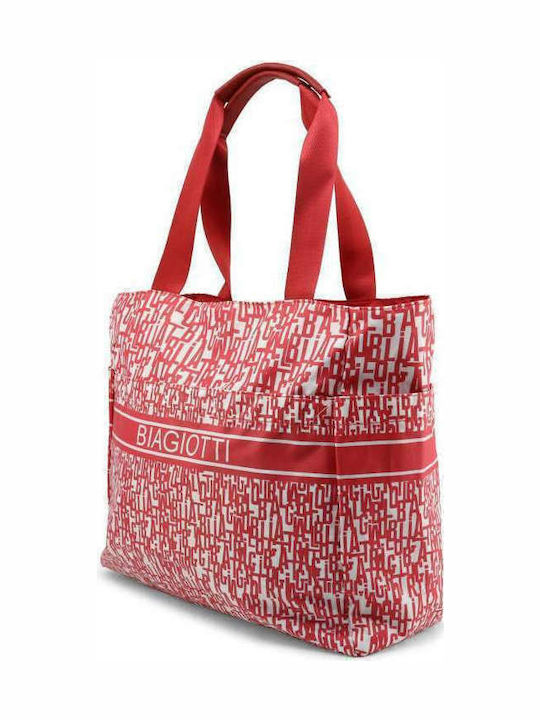 Laura Biagiotti Maverik-260-1 Women's Bag Shopper Shoulder Red