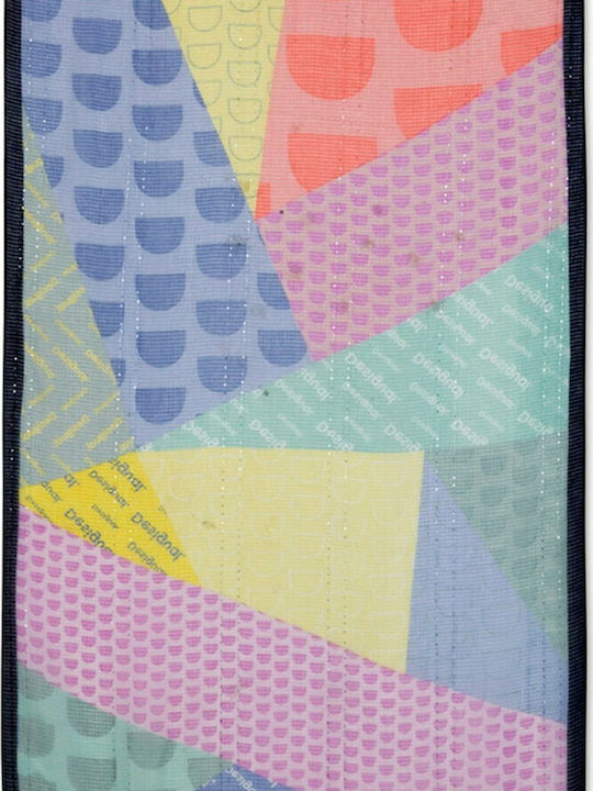 Desigual Monogram Rectangle Fular de damă Multicolor