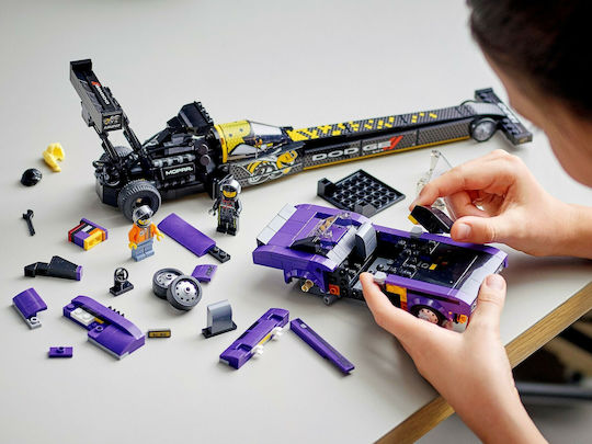 LEGO Speed Champions Mopar Dodge/SRT Top Fuel Dragster и 1970 Dodge Challenger T/A за 8+ години