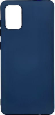 Sonique Liquid Back Cover Silicone Blue (Galaxy A71)