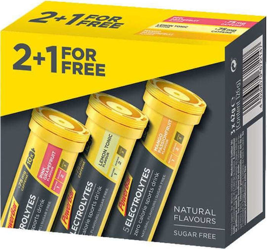 PowerBar 5 Electrolytes Multi Pack Multiflavoured 3 x 10 Registerkarten
