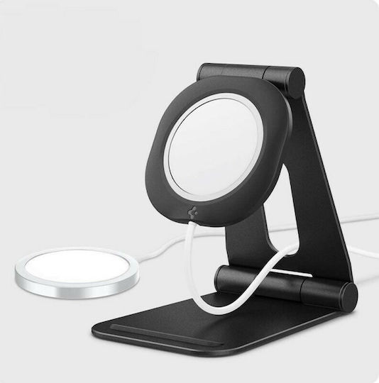 Spigen MagFit MagSafe Charging Stand in Black color