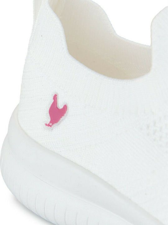 Sara Γυναικεία Sneakers Λευκά