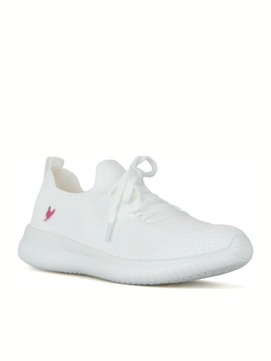 Sara Γυναικεία Sneakers Λευκά